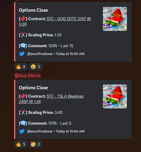 AceOfTradesss's tweet photo. 30 mins into the open and 2x 100%ers?

If you're not in StockDads then what are you doing?! https://t.co/SACQZaSnQ6 https://t.co/tHYdbFImnI