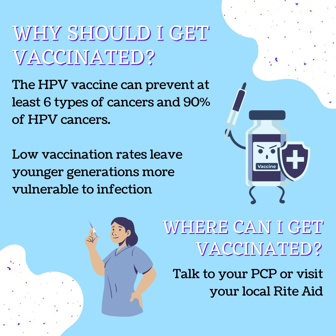 sruhope's tweet photo. Let’s talk about what HPV is and why it’s important to get vaccinated! https://t.co/RbtqGpB3oX