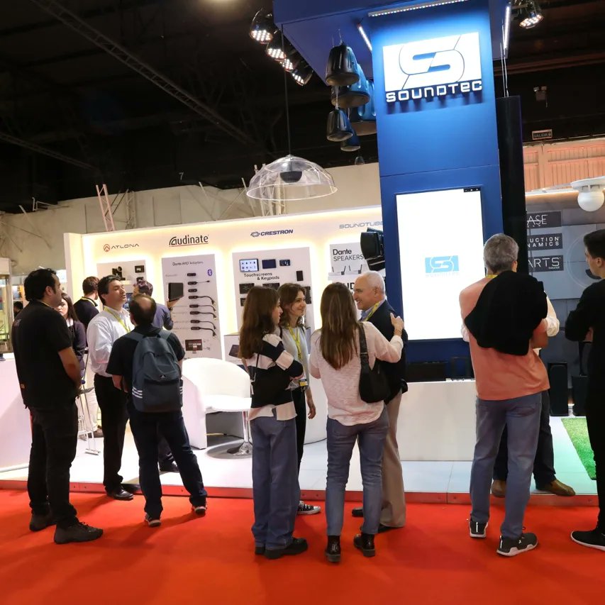CAPERShow's tweet photo. 📢 ¡Recibimos en #capershow por segundo año consecutivo a #Soundtec, empresa líder en materia de audio, video, iluminación, videoconferencias, control inteligente y tecnologías integradas! https://t.co/xGJabEamSs