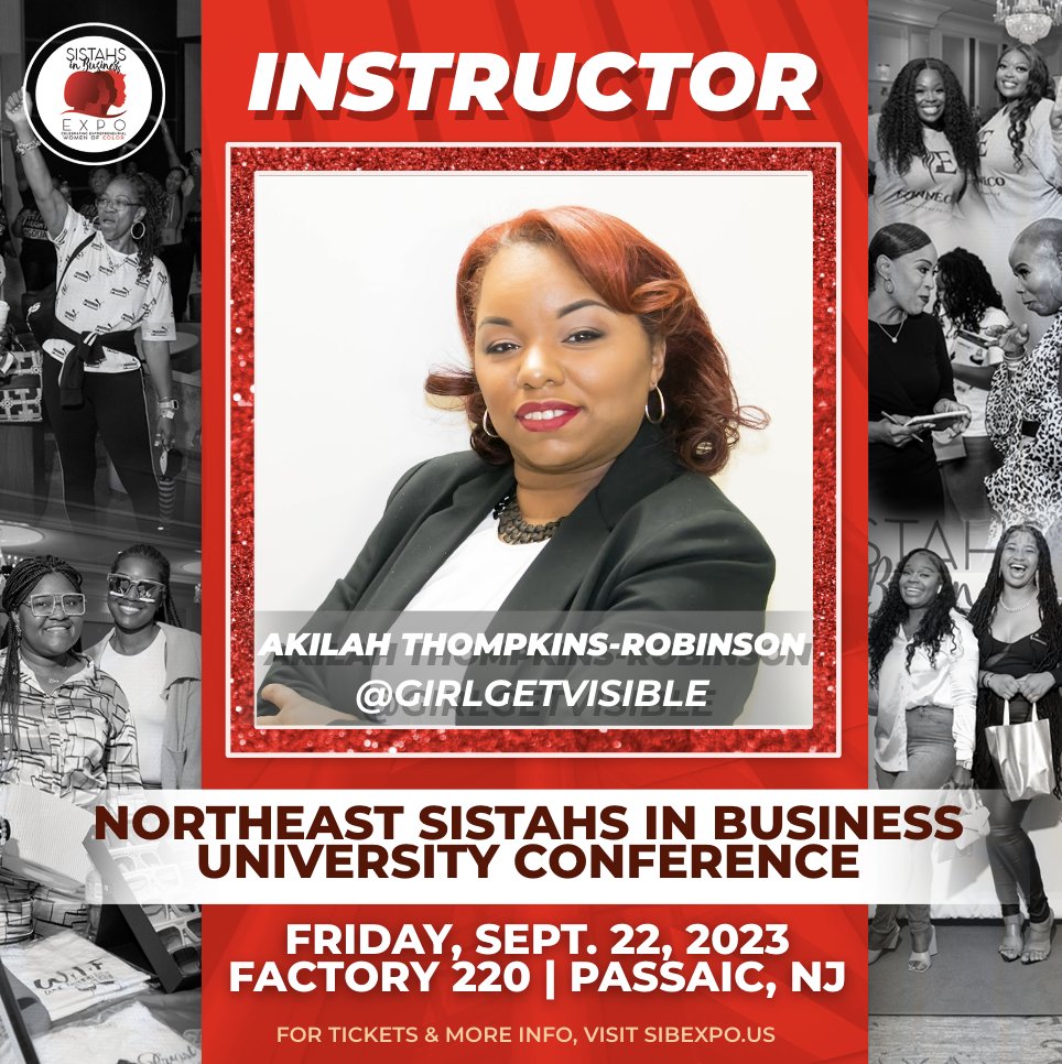 GirlGetVisible's tweet photo. I'm BACKKK this year with the @sibexpo at the Sistahs in Business NorthEast Conference and Expo. 

I'll be at the Conference on Friday teaching about The Magic Mix: SEO and AI and @seoassistapp will be at the Expo giving live demos  #SistahsinBusinessExpo #northeastsibexpo https://t.co/9ofMDeb7H9