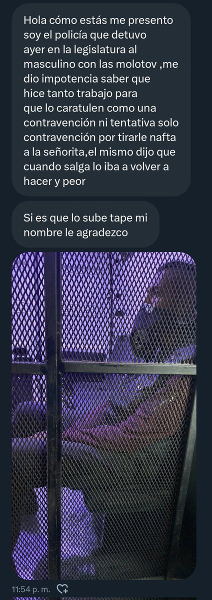 Más policías me escriben para que comparta sus historias. No veo la hora de que sea 22 de Octubre.