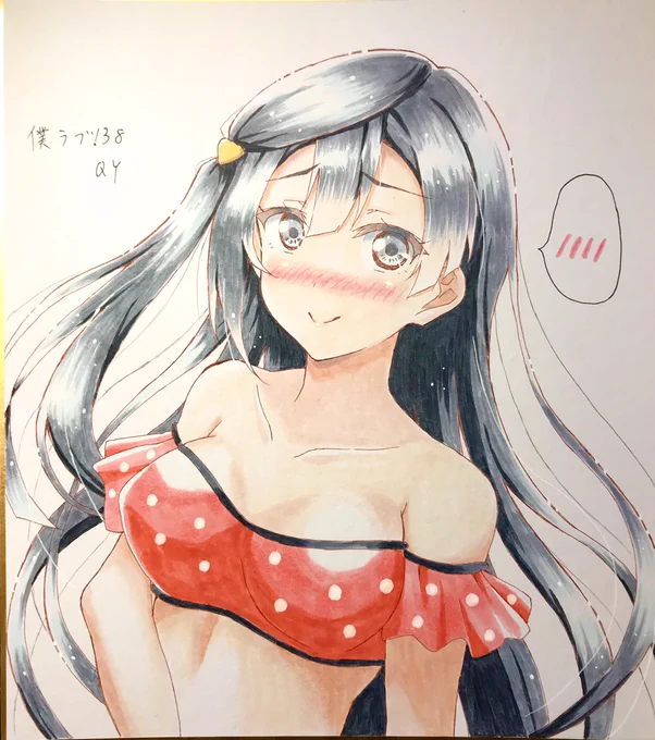 せつ菜ちゃん色紙完成〜!僕ラブに持っていきます〜 