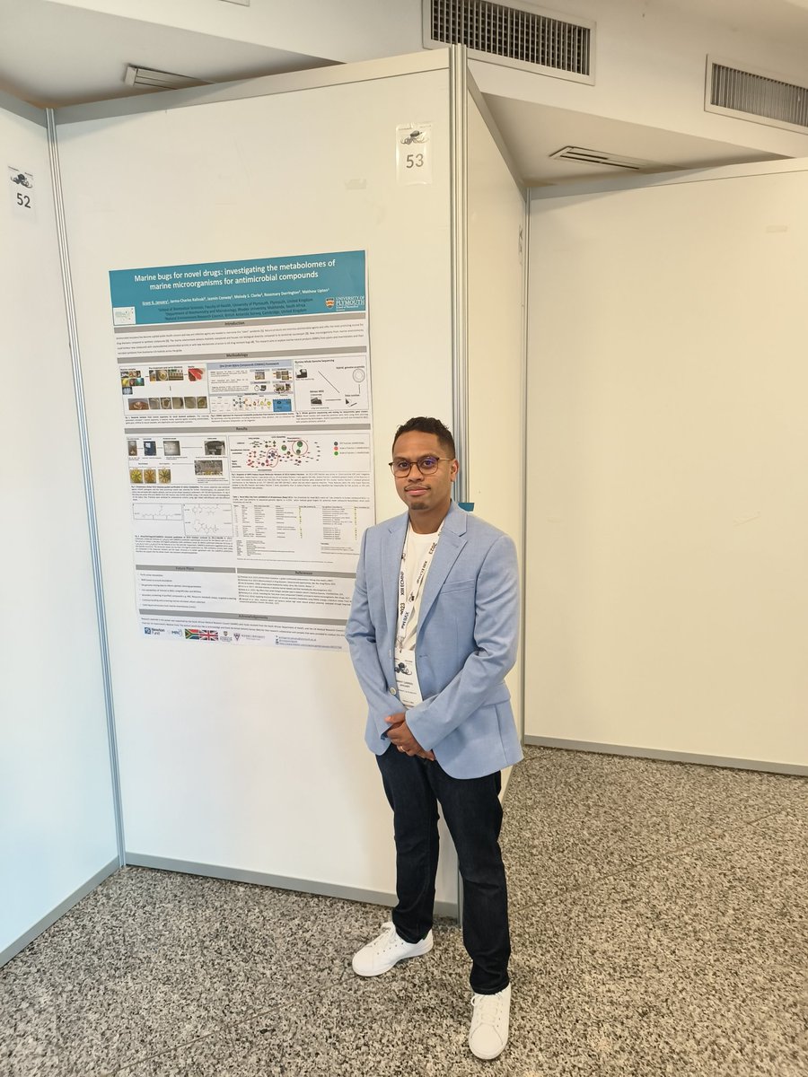 noresearchgrant's tweet photo. Great to be at #MaNaPro #ECMNP 2023 and able to present my work on #marine #naturalproduct discovery and #AMR. Lovely to meet new colleagues and also to see old faces from my #PhD in the #MSCA #MarPipe project. Also, get to teach my daughter some science whilst on holiday.🦠🌊💊 https://t.co/gPx9zbVKpg