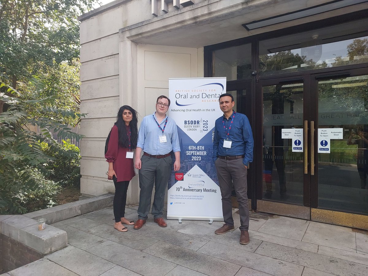 sakhurram's tweet photo. With @HanyaMahmood and @PaulHankinson10 at the BSODR conference
#headandneckcancer #neopath
@ShefDentistry @TUOS_Cancer @neopathology @sheffielduni https://t.co/xylDcZmhI9