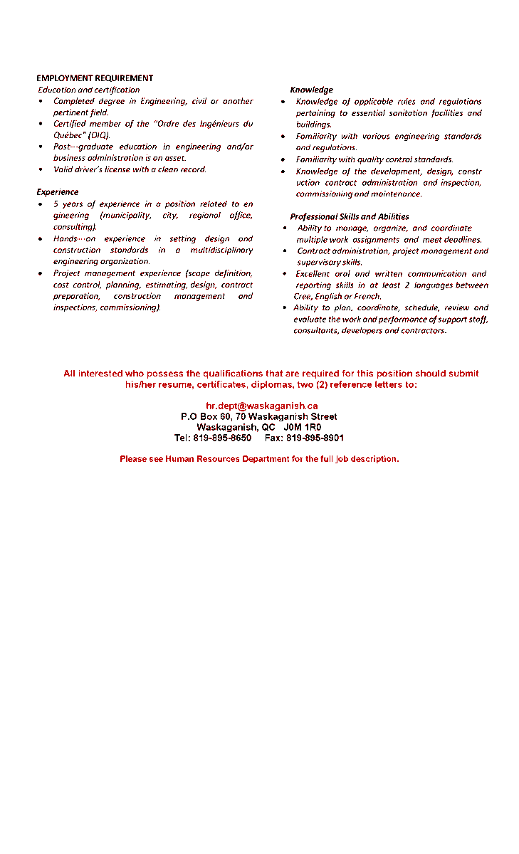 cree_nation's tweet photo. employment opportunity! https://t.co/SnyeQsV2Yp