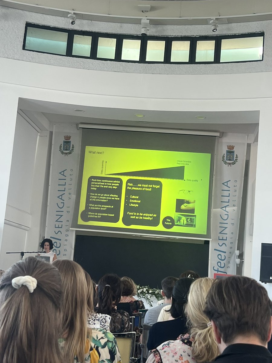 FionaMalcomson's tweet photo. Fascinating talk by @saraheeberry on the PREDICT studies including lots of food for thought on the future of personalised nutrition 🧬🍎 @Join_ZOE #nugo #nutrigenomics #precisionnutrition #nutritionresearch #nugoweek #nugo23 https://t.co/iw7f4dZQzl