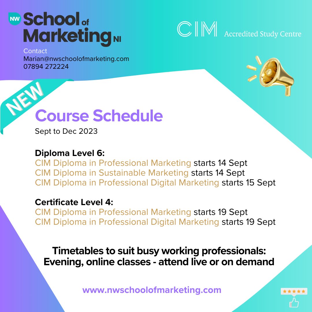 School of Marketing NI 💡 tweet media