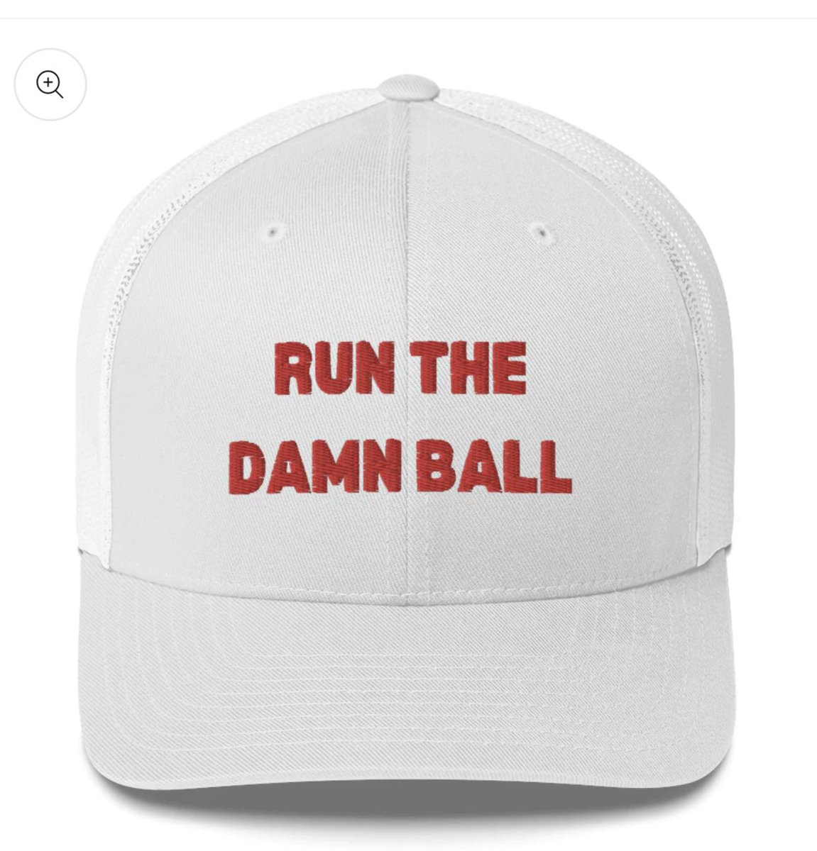 HuskGuys's tweet photo. With the 1st loss, I was nervous our merchandise sales would plummet. And they did. 

But then 1 order came in. And another. Then more. 

Everyone buying the exact same thing.

Everyone saying the exact same thing. 

Run. The. Damn. Ball. 

Shop today:
https://t.co/s228RZp85b https://t.co/AFSStob82S