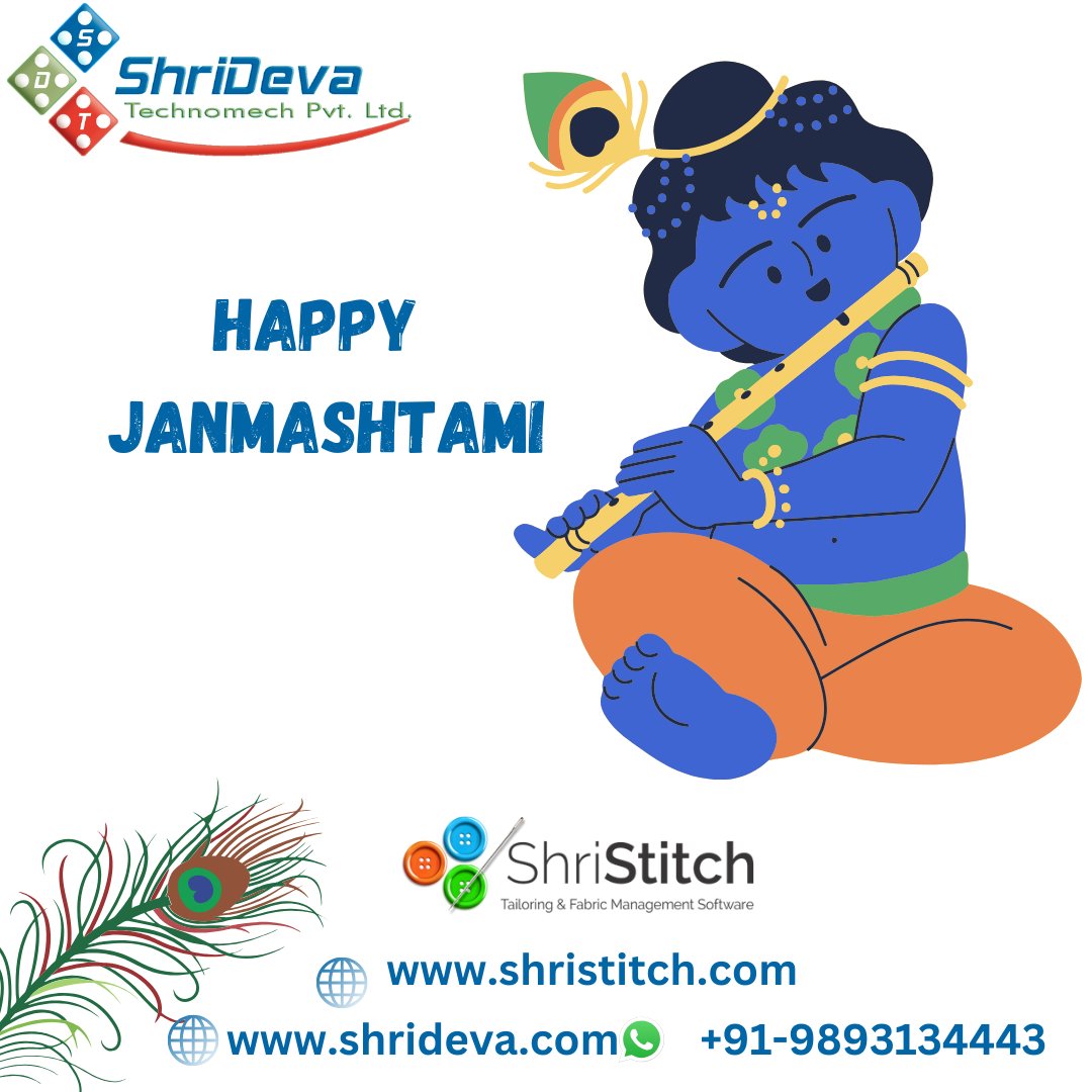 ShriStitch's tweet photo. #HappyJanmashtami #janmashtami #janmashtami2023 #fashiondesigner #fashionblogger #fashionlover #fashionaddict #fashions #fashionvibes  #shristitchsoftware #shristitch #dailyquotes #attitudeofgratitude  #confidenceisbeauty #confidencequotes #styleblogger #trending #trendingnow https://t.co/rVnVAOrw1P