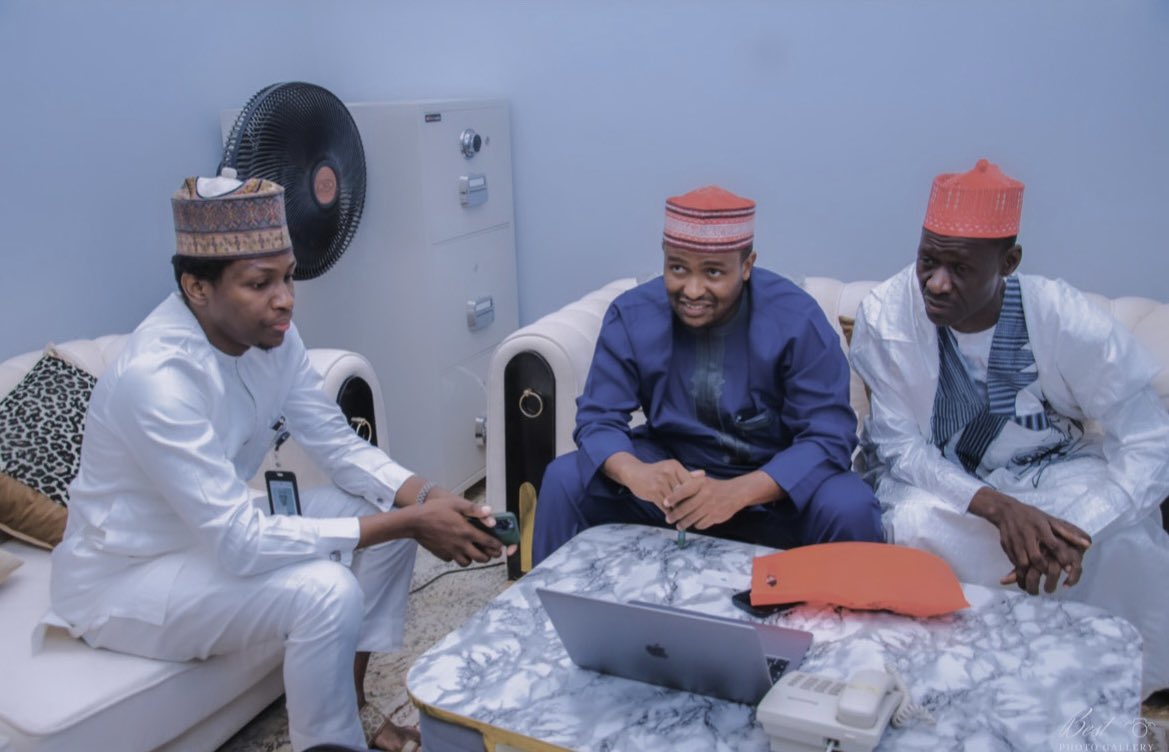 bigtech_agency's tweet photo. BigTech Agency had a great meeting with the Kano State House of Assembly Speaker and Majority Leader. We presented some exciting work for the Kano House of Assembly and emphasized the importance of digital transformation. 🏛️💻 

#DigitalTransformation #TechMeeting https://t.co/Jzd49bgxql
