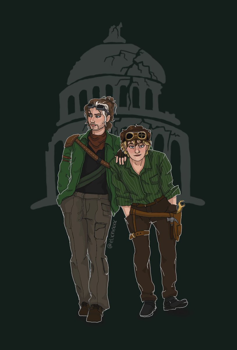 twinning 🕺🏻🕺🏻

#tubbofanart #cellbitfanart #qsmpfanart #qsmp 

i wanted to do a little side by side of their designs :)
(rts appreciated <3)