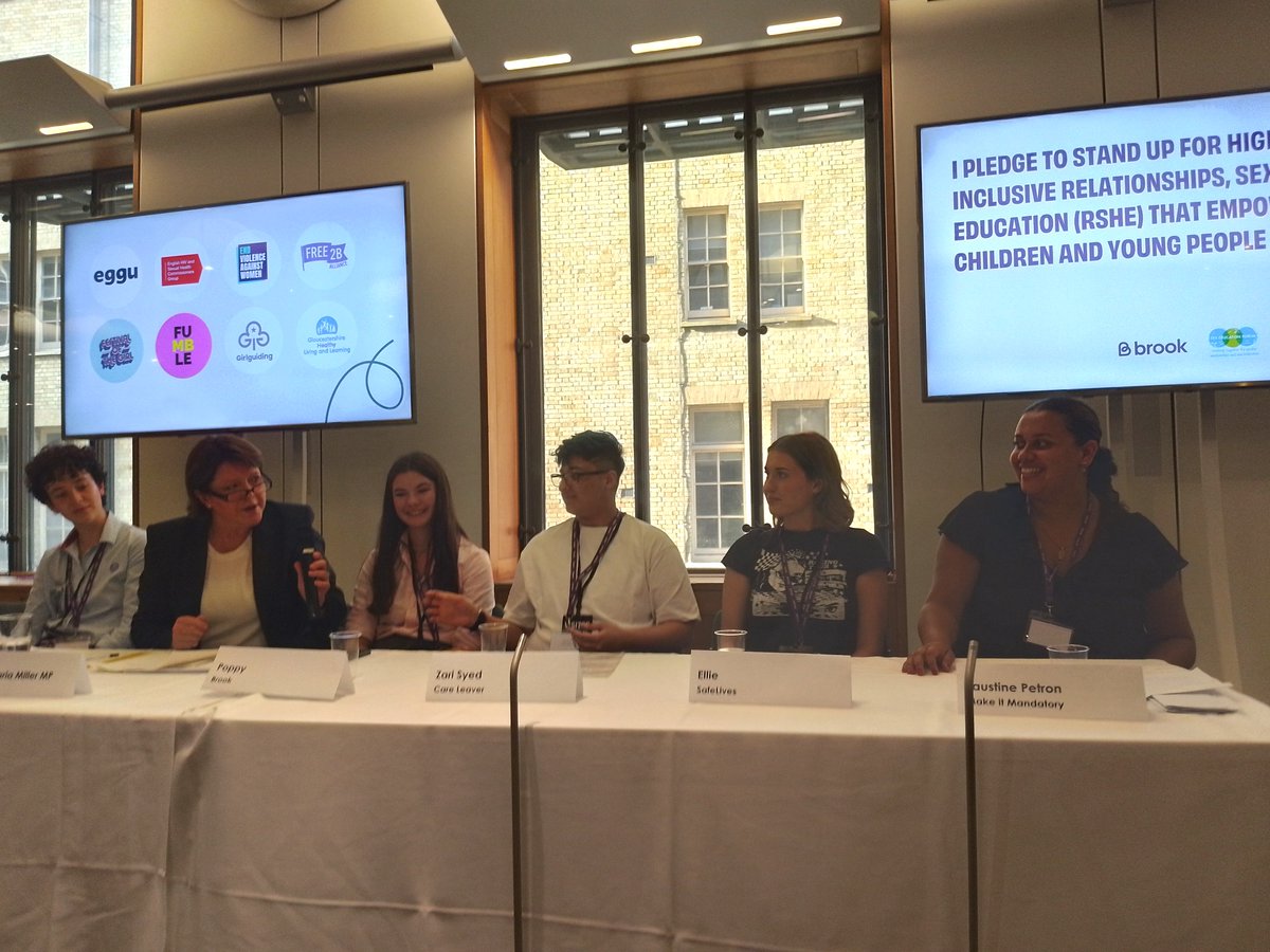 SafeLives (@safelives_) on Twitter photo We were thrilled to attend the <a href="/sex_ed_forum/">Sex Education Forum</a> and <a href="/BrookCharity/">Brook๐ณ๏ธโ๐</a> event yesterday. Our Changemakers did a fantastic job speaking up for high-quality, inclusive RSHE that empowers young people to thrive. Join over 50 organisations in signing the #RSHEPledge: rse.brook.org.uk We were thrilled to attend the <a href="/sex_ed_forum/">Sex Education Forum</a> and <a href="/BrookCharity/">Brook๐ณ๏ธโ๐</a> event yesterday. Our Changemakers did a fantastic job speaking up for high-quality, inclusive RSHE that empowers young people to thrive. Join over 50 organisations in signing the #RSHEPledge: rse.brook.org.uk