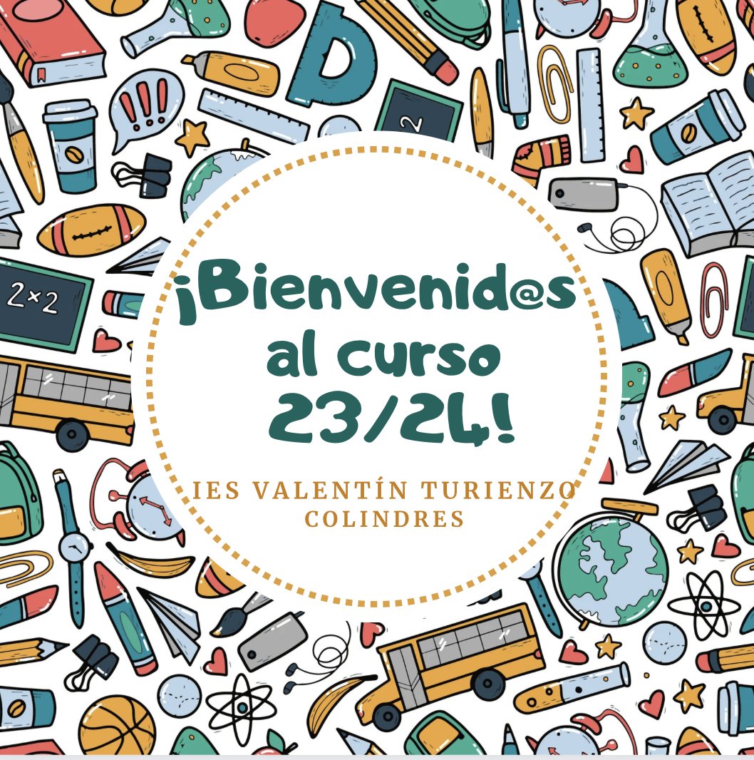 Estamos a punto de comenzar un nuevo curso escolar y lo hacemos con la ilusión de siempre. Queremos enviar un mensaje de confianza a todo nuestro alumnado y sus familias, somos una comunidad educativa con una prioridad: la educación y bienestar de nuestro alumnado. ¡Bienvenid@s!