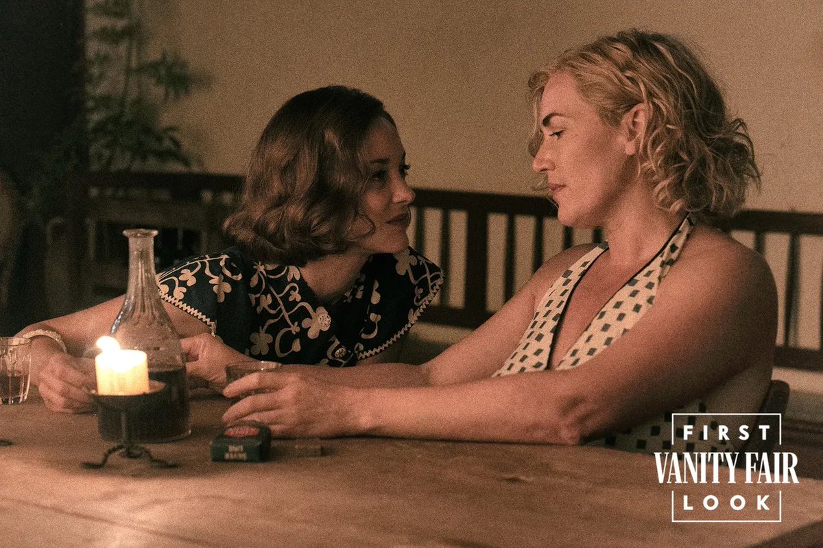FilmUpdates's tweet photo. First look at ‘LEE’ starring Kate Winslet, Andy Samberg and Marion Cotillard.

It follows the groundbreaking fashion model turned wartime photographer, Lee Miller.

(Source: @VanityFair | https://t.co/o6CkHDmEQ3) https://t.co/sMUK4yAHbY