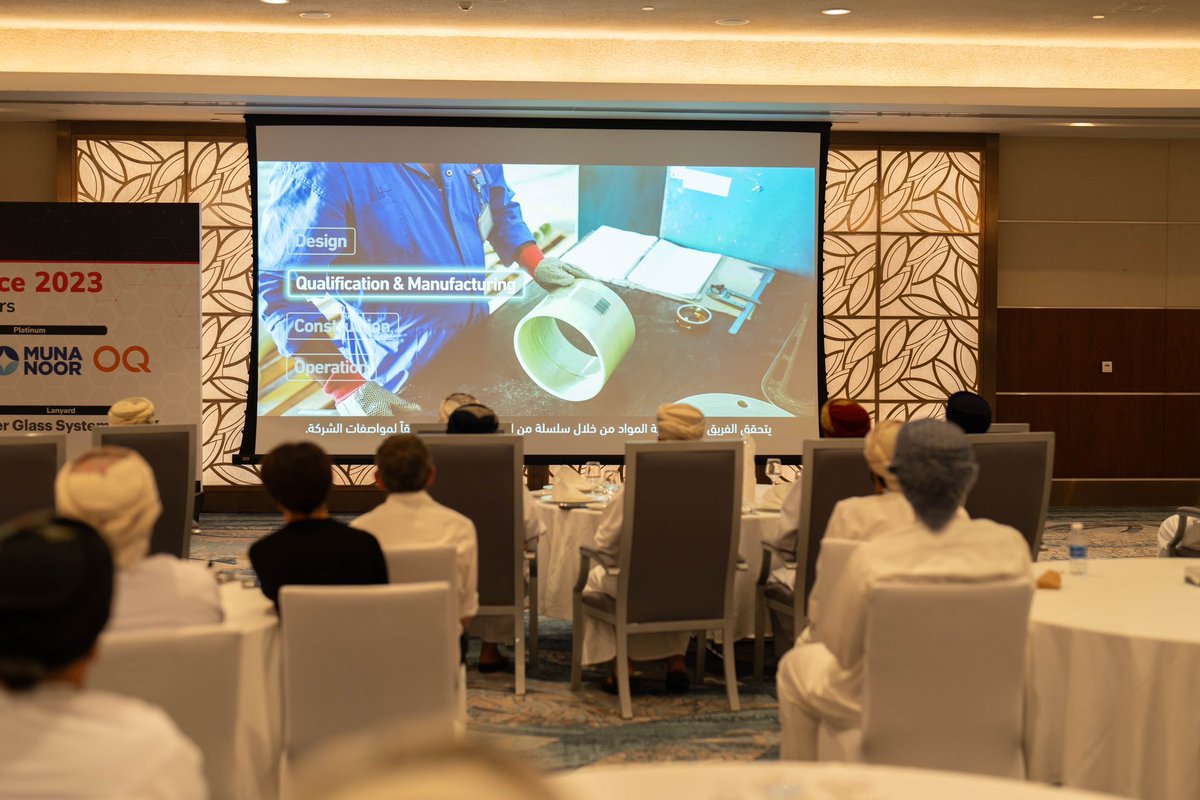 Today was the last day of the AMPP Non-metallic Conference ! And On behalf of AMPP &amp; AMPP Oman Chapter we would like to thank all the participants, sponsors, speakers &amp; workshop facilitators who made this event sucessful! We will see you again in the coming events!  <a href="/AmppOrg/">AMPP</a>
