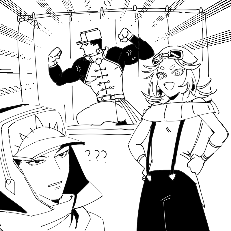 @Rui621 気になり過ぎて描いてみました(描くな 