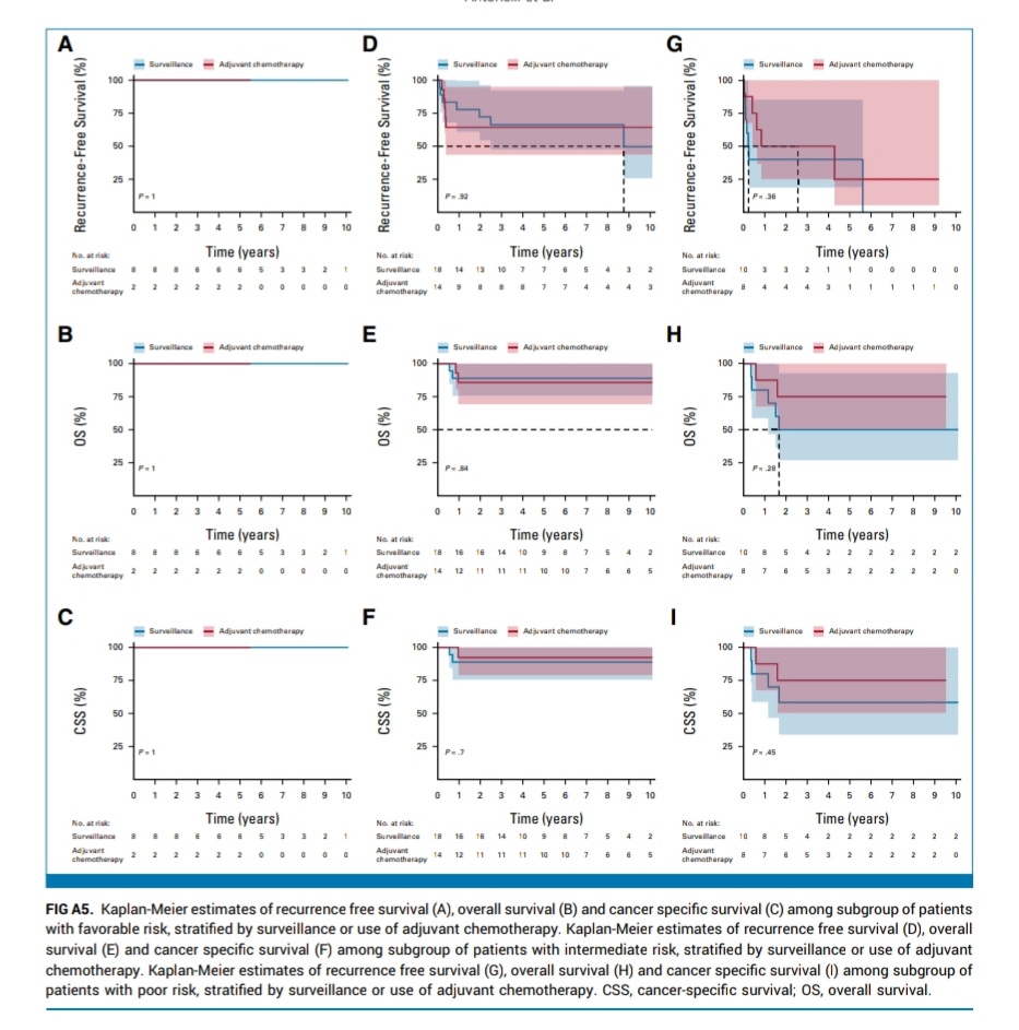 💫🌟📢 Research Findings on Nonseminomatous Testicular Cancer!🌟💫 Dr. Karim Fizazi @GustaveRoussy 🔍 Study Overview: ✳ 117 men post-chemotherapy retroperitoneal lymph node dissection (pcRPLND) studied 🧬 ✳Aim: Surveillance vs. adjuvant chemotherapy and its effects 🩺 ✳Key…