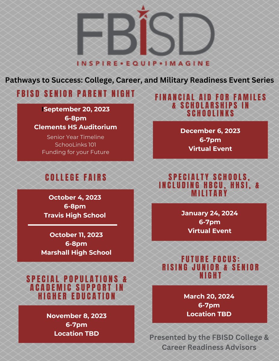 Check out our CCRA District Wide Events!