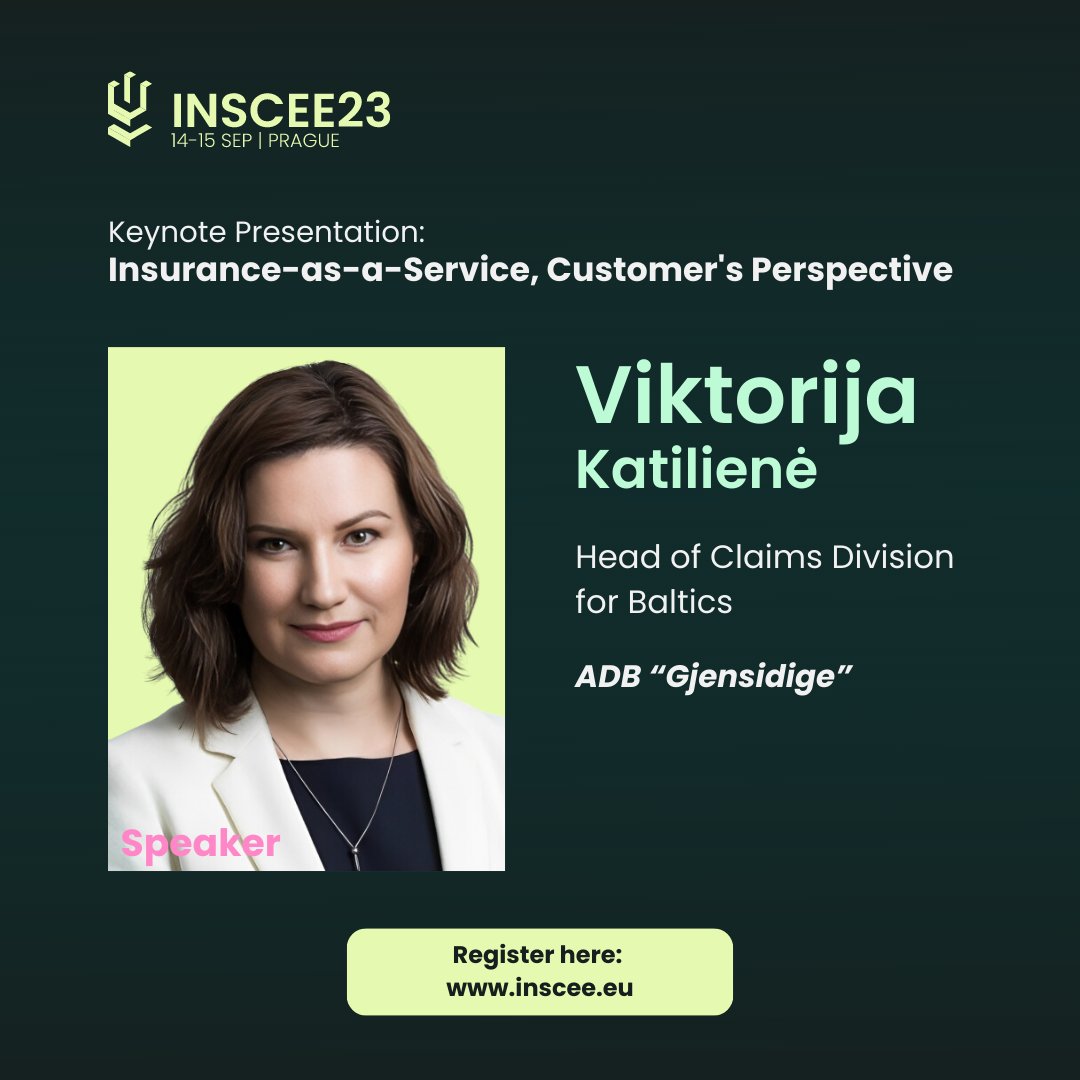 connectivacee's tweet photo. We're thrilled to continue with another day filled with engaging sessions! 🌟
🔹 Session: "Insurance-as-a-Service, Customer's Perspective"
🎤 Speaker: Viktorija Katilienė, Head of Claims Division for Baltics at ADB “Gjensidige”
Grab your tickets now: https://t.co/Sx9arRmhPB https://t.co/kjDrvnjrrp