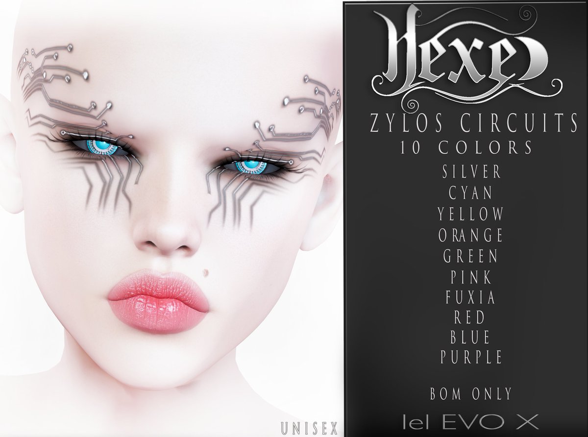 DaeHexem's tweet photo. Zylos Circuits BOM EVOX Unisex

Come in 10 Colors

Silver
Cyan
Yellow
Orange
Green
Pink
Fuxia
Red
Blue
Purple

Exclusive @ Cyber Fair by Access Event Start 6th Sept https://t.co/MOsNOgcZOk

https://t.co/zY8rEiG4YT https://t.co/NK0fBXdAtK