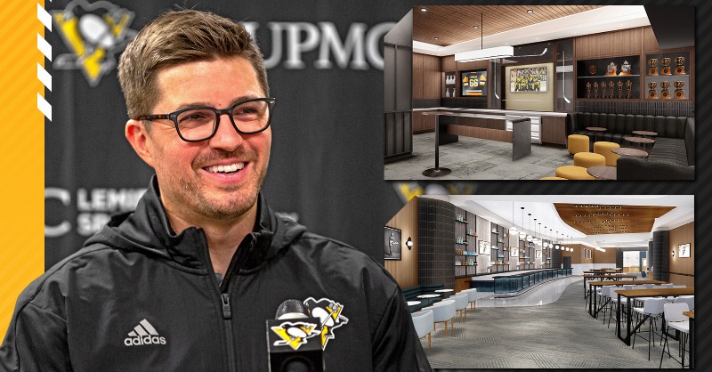 penguins's tweet photo. Kyle Dubas is at the helm.
PPG Paints Arena is glowing up.
New teammates are raring to go.

Welcome to the Penguins' offseason renaissance.