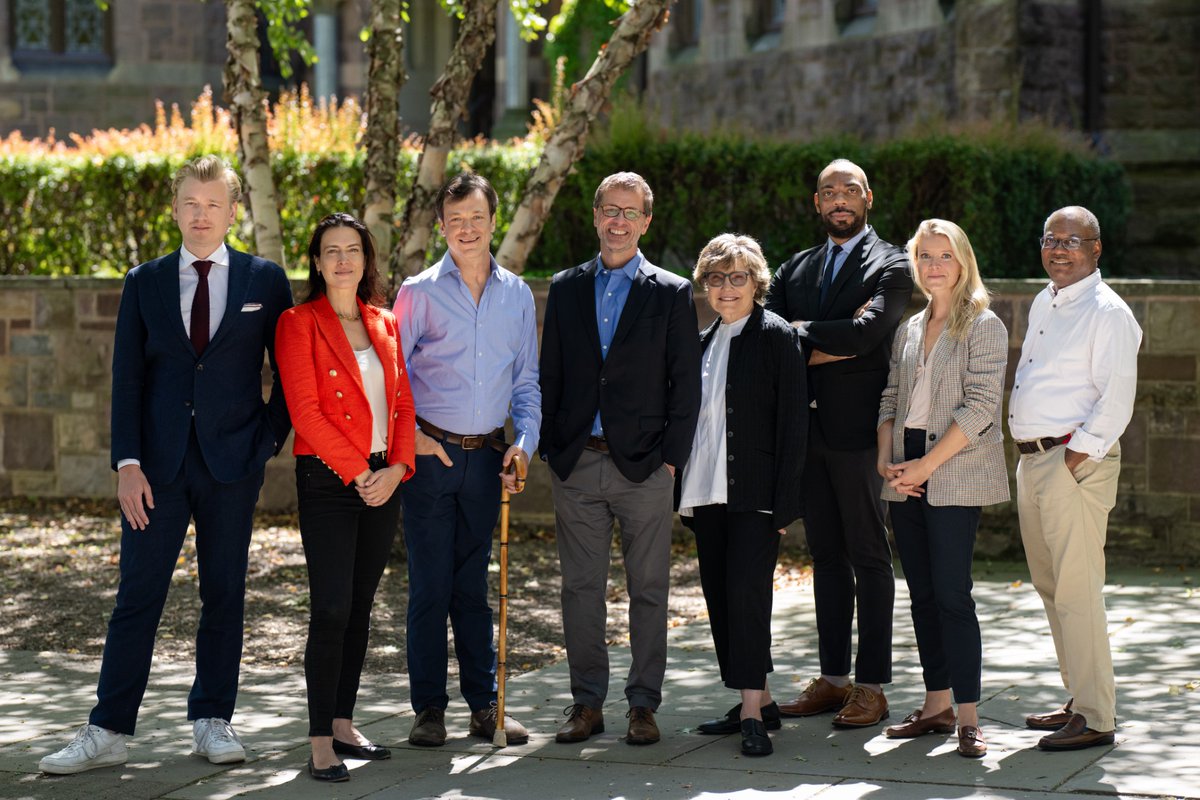 Exciting day welcoming our latest class of visiting Ferris Profs of Journalism to @Princeton. Amazing group! W/ Christiaan Triebert @trbrtc, @andreafelliott, Joshua Prager, @deborahamos, @gchanninguho, @janeferguson5 & @keithrichburg. Not pictured: John McPhee & @RundAbdelfatah