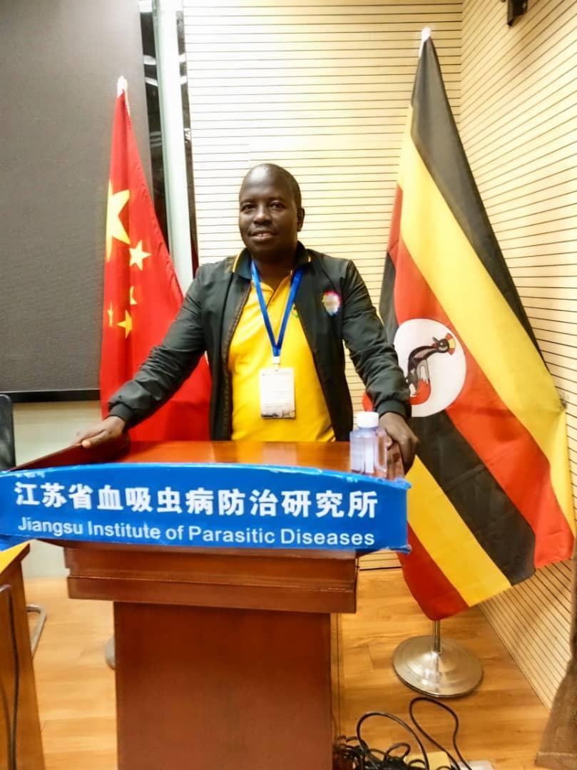 Attending seminar on Epidemic response for Uganda in China Thank you @MinofHealthUG @DianaAtwine for the opportunity