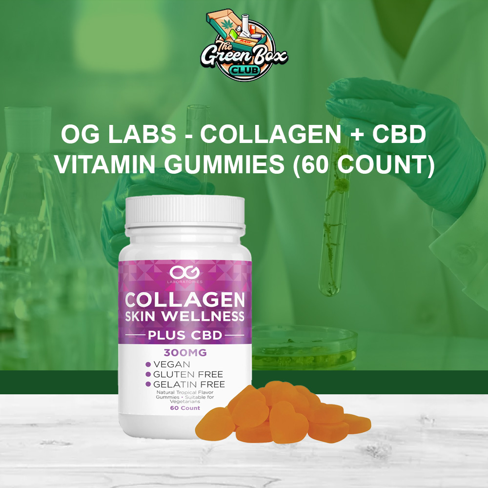 OG Labs - Collagen + CBD Vitamin Gummies (60 Count) | CBD oil Tasty Gummy.

SHOP HERE: thegreenboxclub.com/products/og-la…
.
.
.
.
.
.
.
.
.
.
.
#OGLabs
#CollagenCBD
#VitaminGummies
#CBDGummies
#TastyGummy