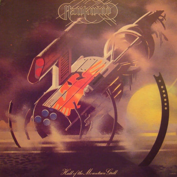 HawkAnniversary's tweet photo. On Sept 6, #Hawkwind played London Lyceum Theatre '70, Detroit Michigan Palace '74, Oslo Vulkan '14. The Hawks 4th studio album, the stone-cold classic "Hall of the Mountain Grill" was released on UA in 1974. Time for some D-Rider https://t.co/qwCtryPt4M https://t.co/3BivDgYrxk
