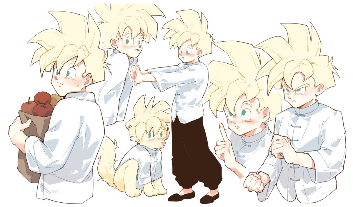 #DragonBall
拼了個大的小悟飯