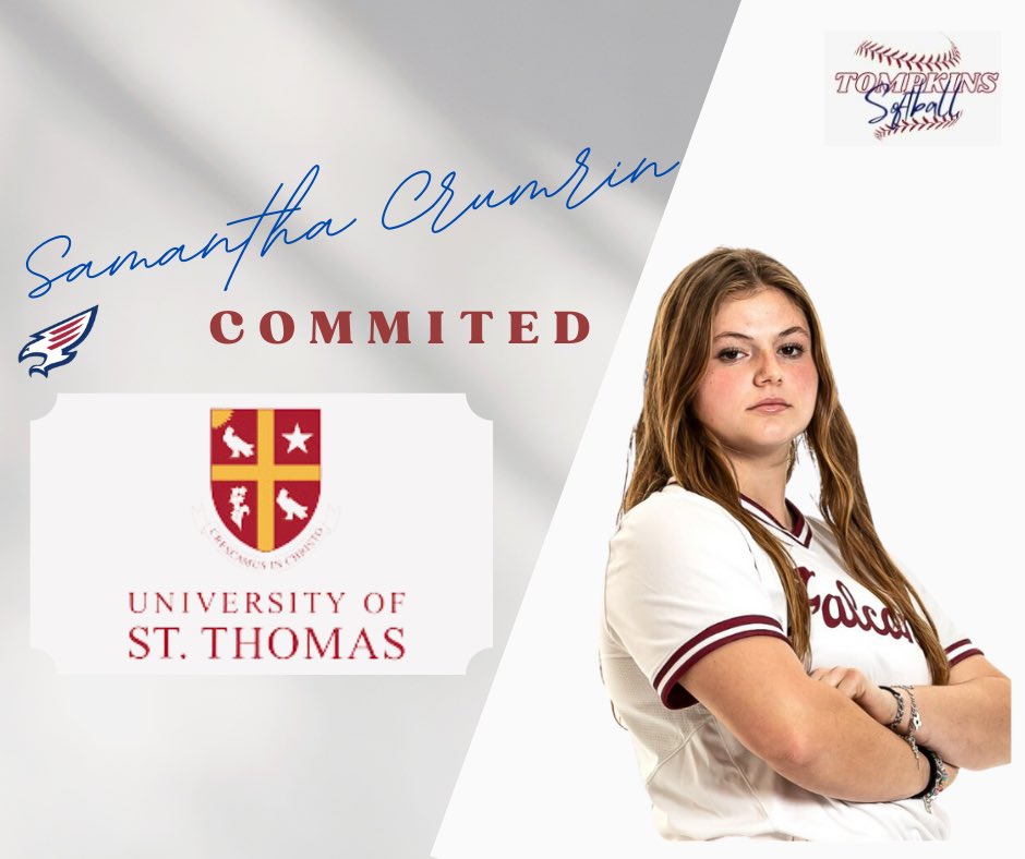 OTHSSoftball's tweet image. CONGRATULATIONS to Samantha Crumrin on the commitment to play softball at the University of St. Thomas! #futurecelts #othssoftball