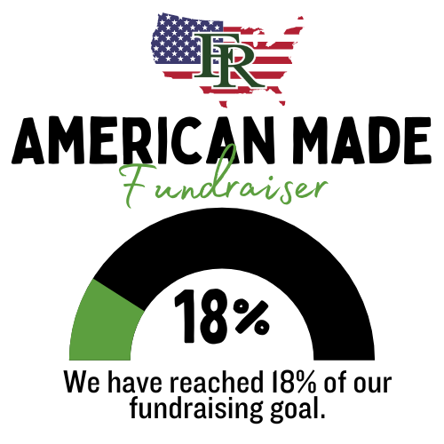 We have reached 10% of our fundraising goal for our American Made Fundraiser! Shop online at bit.ly/FRAmericanFund… and help our school. The sale ends September 9th.  #EaglePride #FlatRockRocks #GoEagles