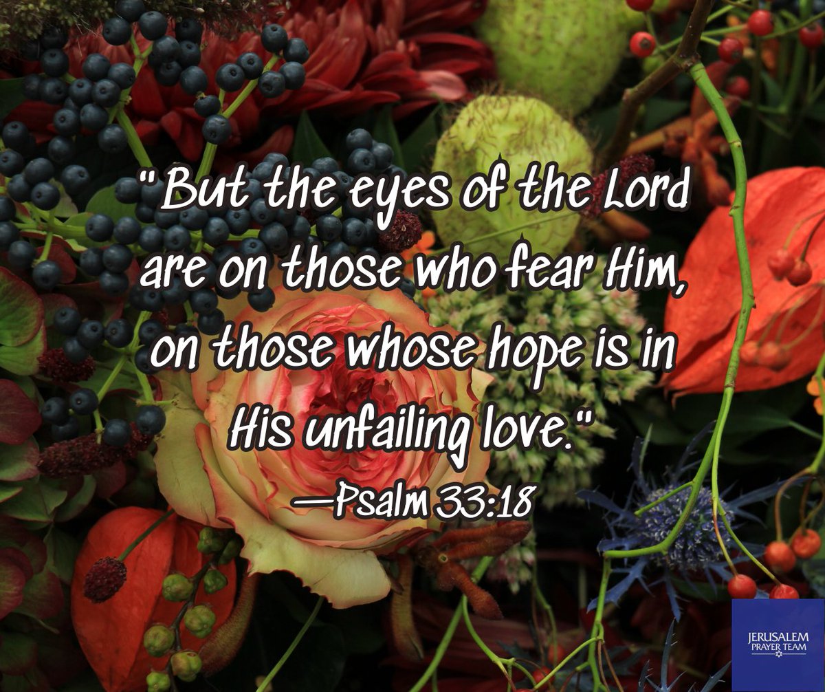 'But the eyes of the Lord are on those who fear Him, on those whose hope is in His unfailing love.' 
—Psalm 33:18 

Wait upon the Lord. He hears. He answers. 

#UnfailingLoveOfTheLord #TrustInHim #StayCloseToJesus #FaithHopeLove