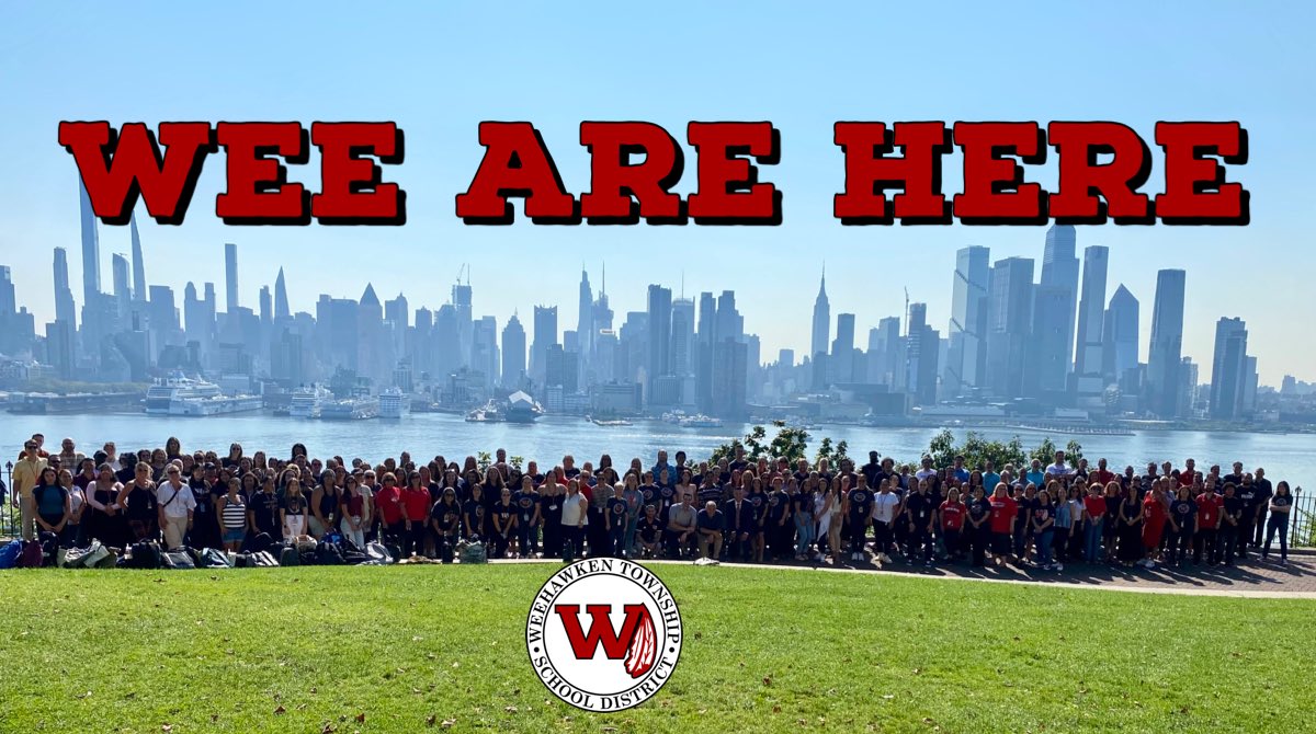 WSTD 23-24 staff photo! #WeeBack @DWS_PTA @WeehawkenTRSPTO @WeehawkenHSPTO