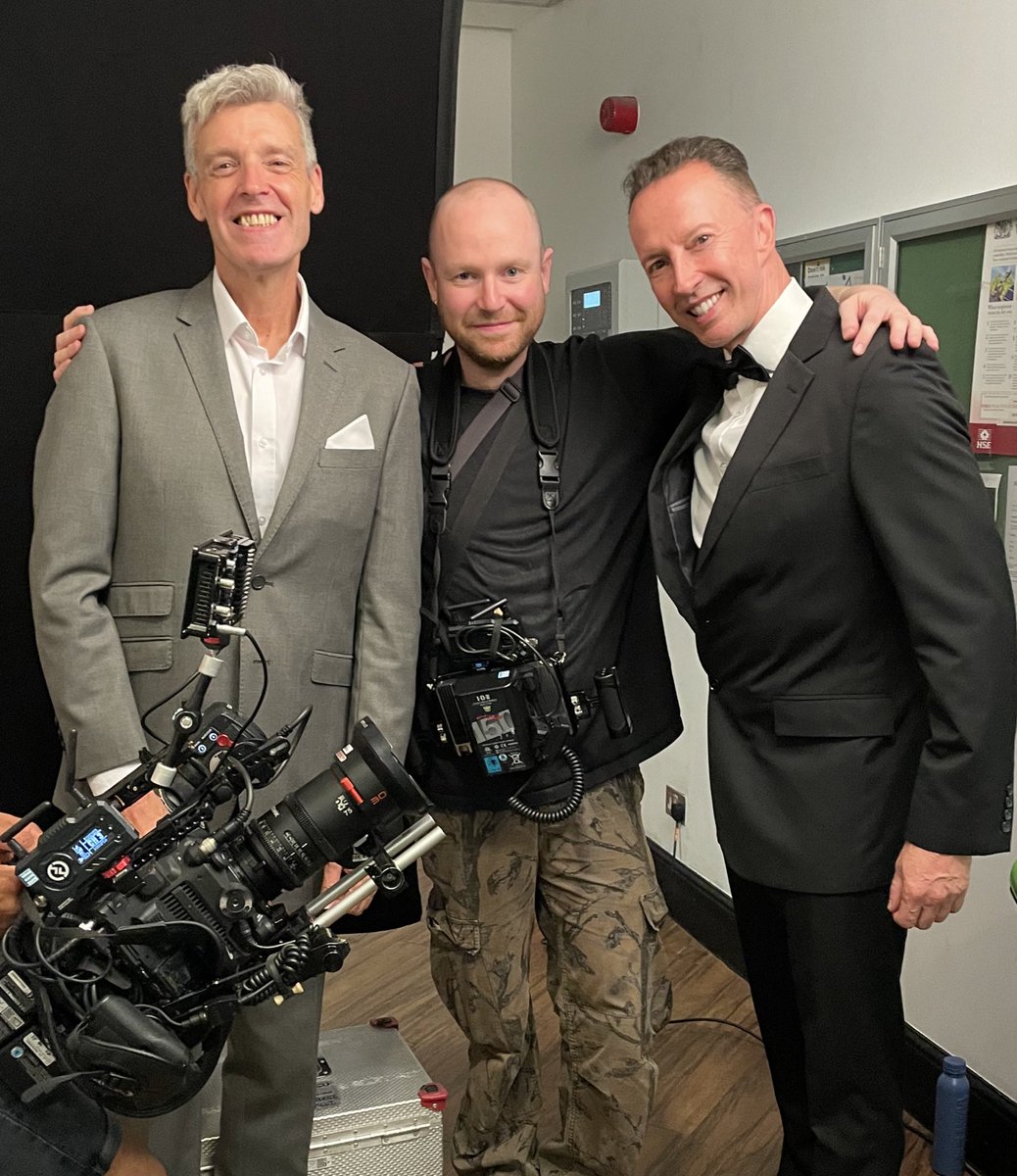 Been directing a biopic about a British TV host. Can you guess who it is?