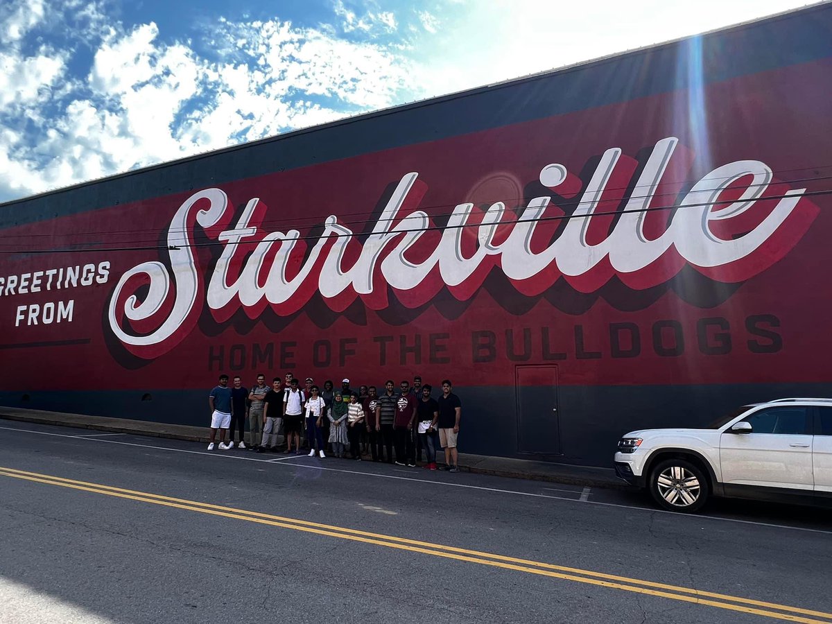 3 of 100 Acts of Service: Rotarians Alden Thornhill and Matt Bowen gave tours of Starkville to new international students at MSU! Rotarians like Matt and Alden are always looking for ways to give Service above Self in our community!