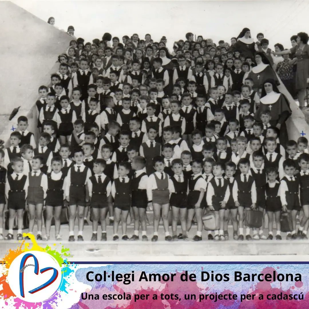 amordediosBCN's tweet photo. Aquí continuem 6️⃣0️⃣ anys després per oferir-vos el millor de nosaltres. Per continuar amb els passos i ensenyaments del Padre Usera. Un nou inici de curs 2️⃣3️⃣➖2️⃣4️⃣ que promet!
#amordediosbarcelona #amordedios #fundació #padreusera #valors #inici https://t.co/kd0Bl7BUV5