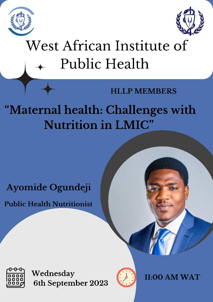 Waaph_Advocate's tweet photo. As part of the @TheWaaph Health Literacy and Literacy Programme (HLLP) for the 2023 Cohort, Mr Ayomide Ogundeji a Public health Nutritionist, facilitated a session on“Maternal Health Challenges with Nutrition in LMIC.” https://t.co/JkEnkxy2BX