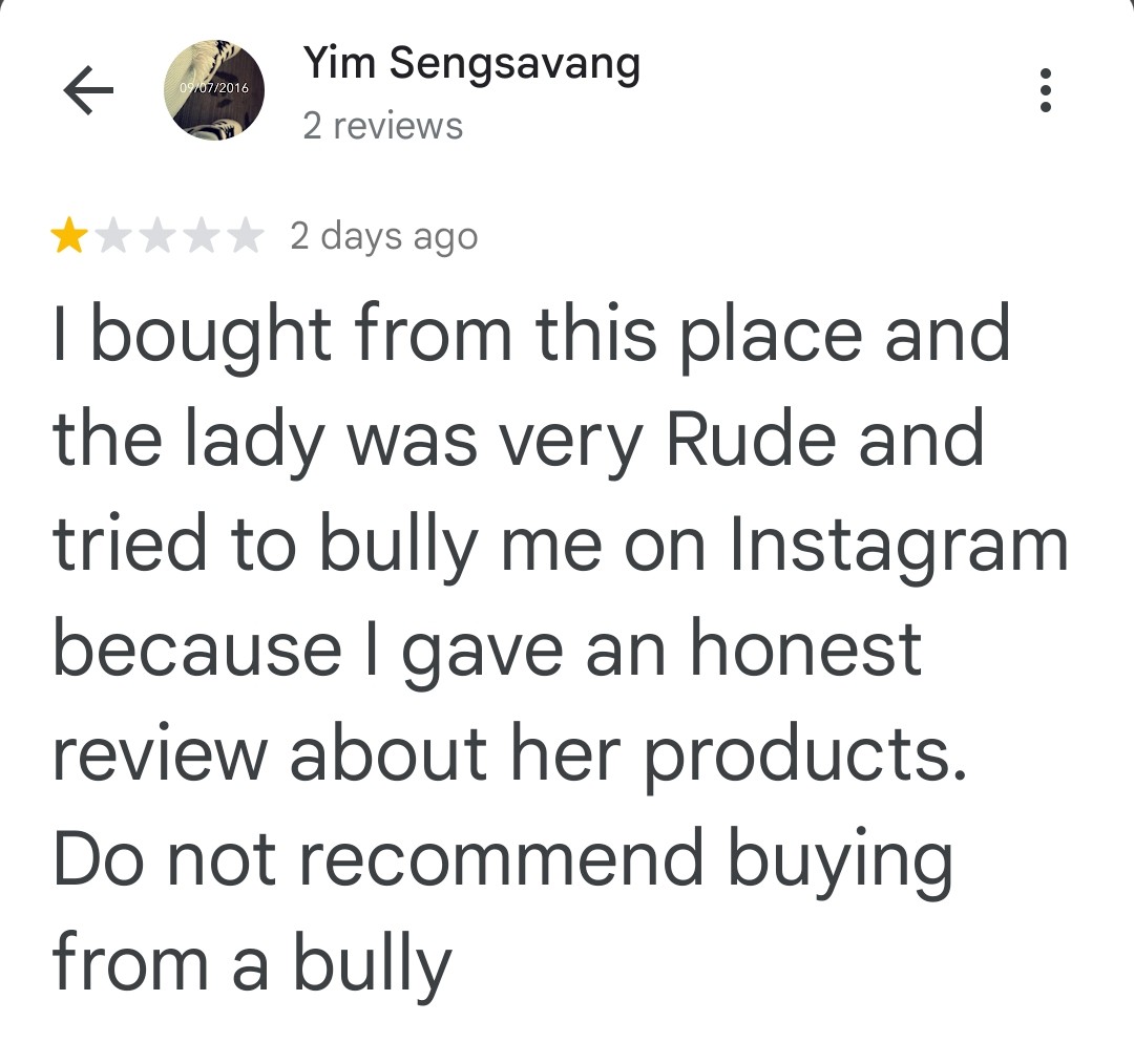 ClaireHWilson's tweet photo. @richardm1996 This friend of yours has never purchased anything from my shop, but posted defaming lies. 5th day in a row getting this abuse, ofc I'm gonna talk about it. Take the reviews down or I'm making a permanent post where all your names will be attached forever to this harassment. https://t.co/5H6h0x4GwB