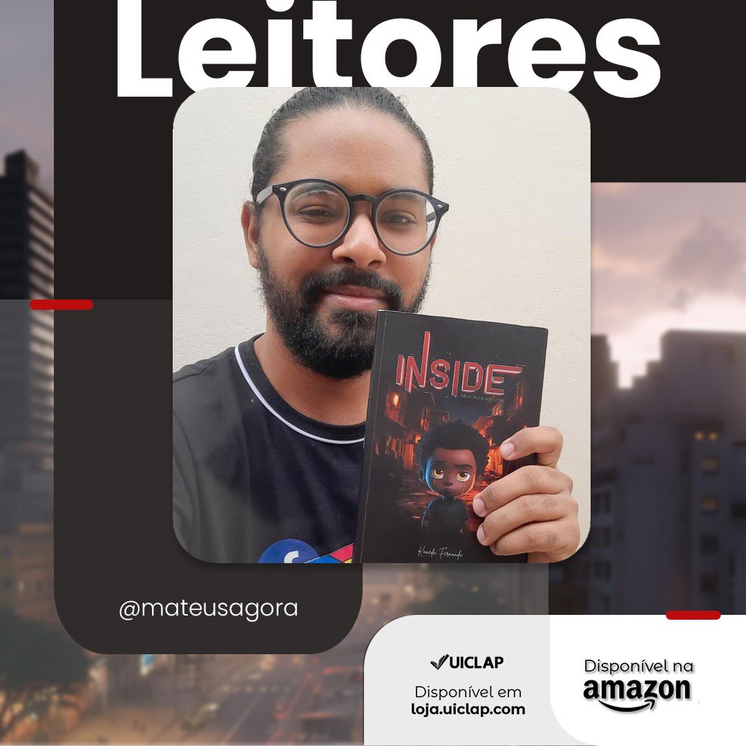 euKaneda's tweet photo. 📸 click Leitor de hoje:  

📝Deixe a poesia te aquecer, garanta já seu exemplar!

*Cupom de desconto*: 
UAC142624JF8QH5BW4

*Link de venda da editora*:
https://t.co/WjRU13lPNo

*Link da Amazon*
https://t.co/ROiPdmFNTg

#uiclap #uiclapbr #book #amazon #poesia #LGBTQIAPN #pride https://t.co/oR9T6aXXCq