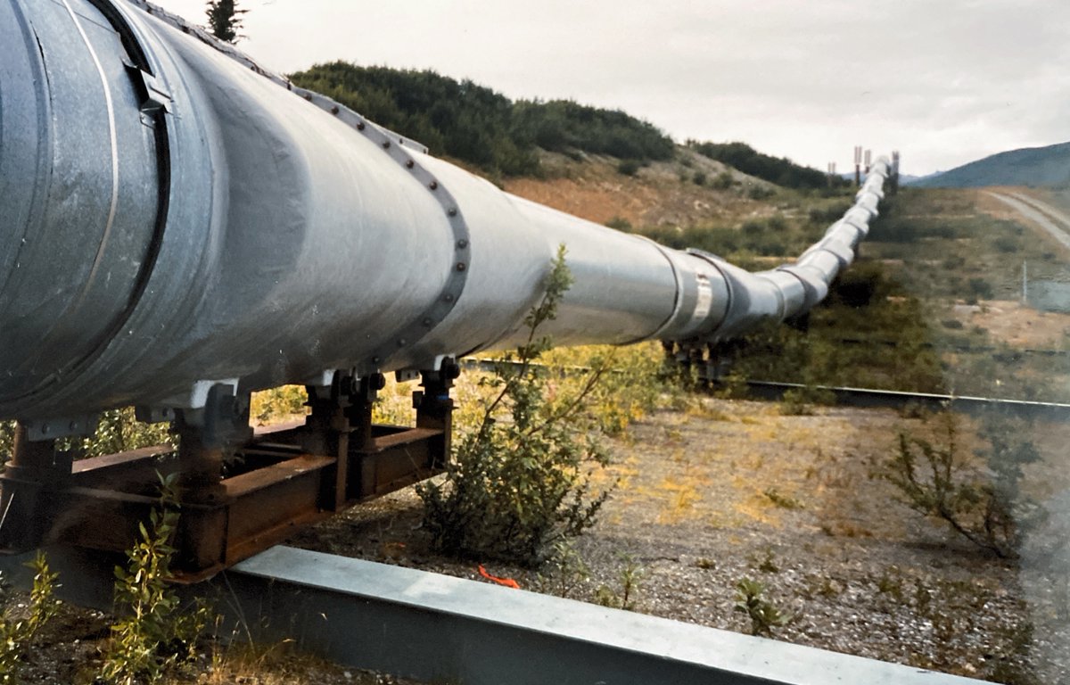AKAFLCIO's tweet photo. Alaska has a long history of #Union construction. It does not get any bigger than the Trans-Alaska Pipeline! #1u #LaborMonth #UnionStrong

➡️ 800 Miles of Pipe 
➡️ 73,000,000 Cubic Yards of Gravel 
➡️ 70,000 Workers and Contractors 
➡️ 17 International Union Signatories https://t.co/8LWnewsSE4
