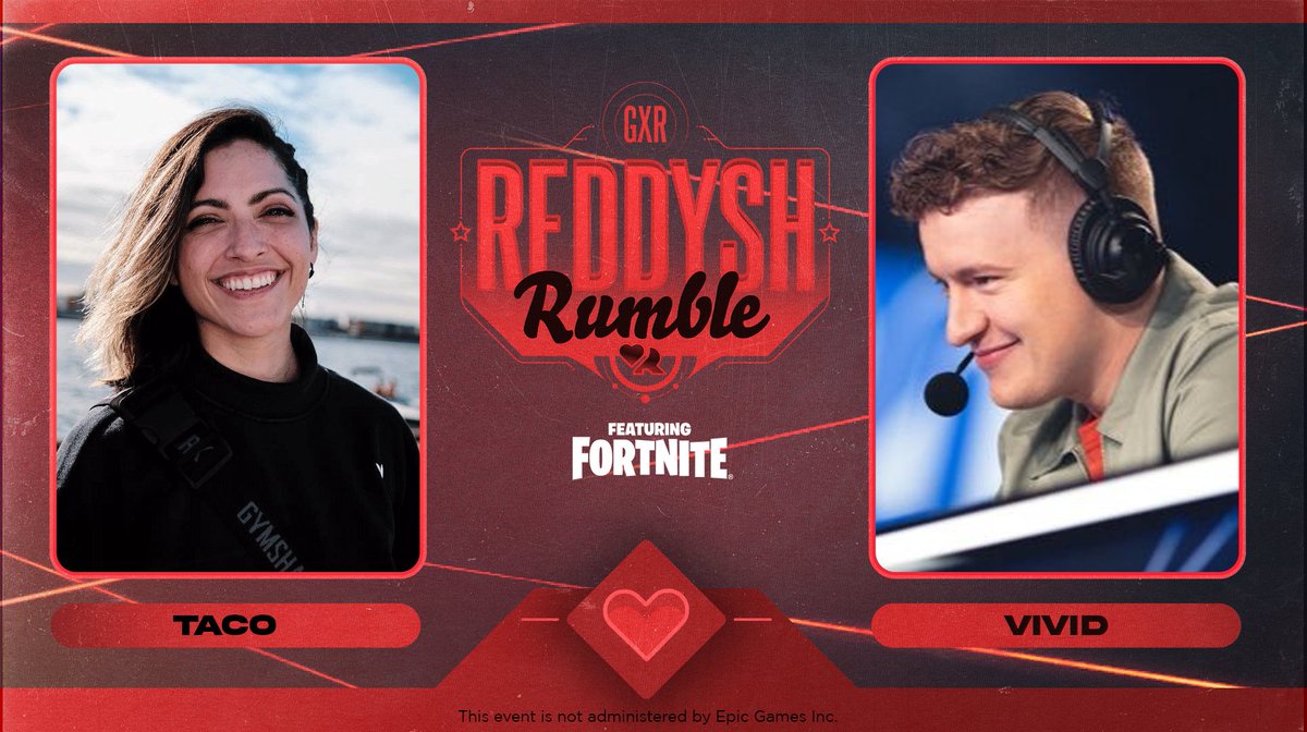 Please welcome your #ReddyshRumble Heist Edition Casters! 

🎙️ @thebesttaco 
🎙️ @VividFN