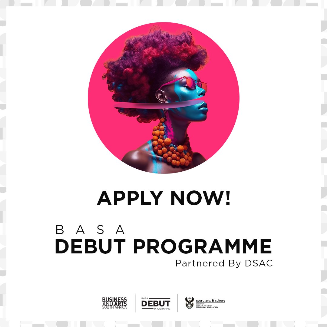 basa_news's tweet photo. #HeyFriend: The Debut Programme is back!

The programme will give you the skills, network, and mentorship that you need to turn your art into a creative business.

Send a "Hi" on WhatsApp to 066 473 8435 to apply.

#DebutProgramme #DSAC #BIZARTZA #CreativeEntrepreneurs https://t.co/hfRreSfZAT