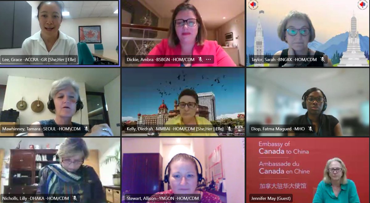GAC Women's Network - Réseau des femmes d'AMC (@wn_rdf) on Twitter photo Dare to be Head of Mission in Asia? Oser être chef de mission en Asie. <a href="/GAC_Corporate/">Global Affairs Canada</a> Women’s Network launched a virtual event with inspiring ambassadors and first-time HOMs to encourage diverse applicants. #womeninspirewomen #diversitymatters Dare to be Head of Mission in Asia? Oser être chef de mission en Asie. <a href="/GAC_Corporate/">Global Affairs Canada</a> Women’s Network launched a virtual event with inspiring ambassadors and first-time HOMs to encourage diverse applicants. #womeninspirewomen #diversitymatters