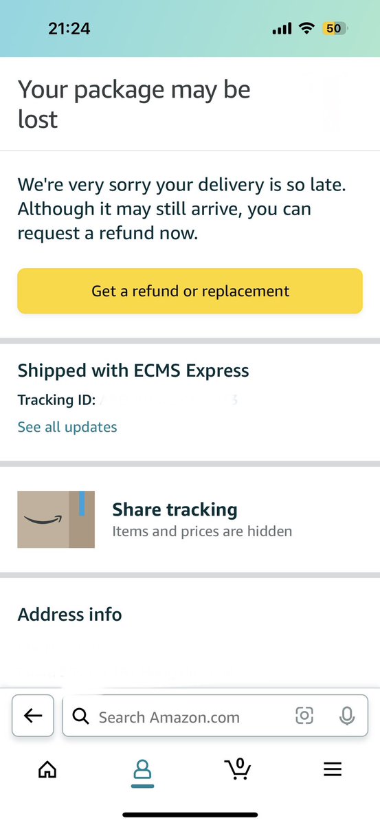 rshun's tweet photo. The mobile phone I bought on Amazon on July 13th has not been received as of September 6th, and I still have to wait. I really want to know when Amazon’s service experience started to change. getting worse. @amazon #amazon https://t.co/AgBIKIsmFF
