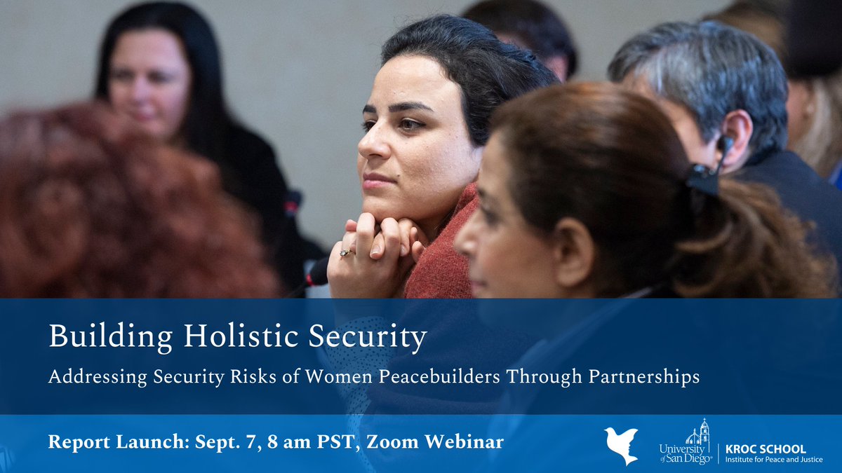 Tomorrow! Join us for the launch of the new report Building Holistic Security: Addressing Security Risks of Women Peacebuilders Through Partnerships, created through the Women PeaceMakers program. Register: hubs.la/Q020ZzYN0