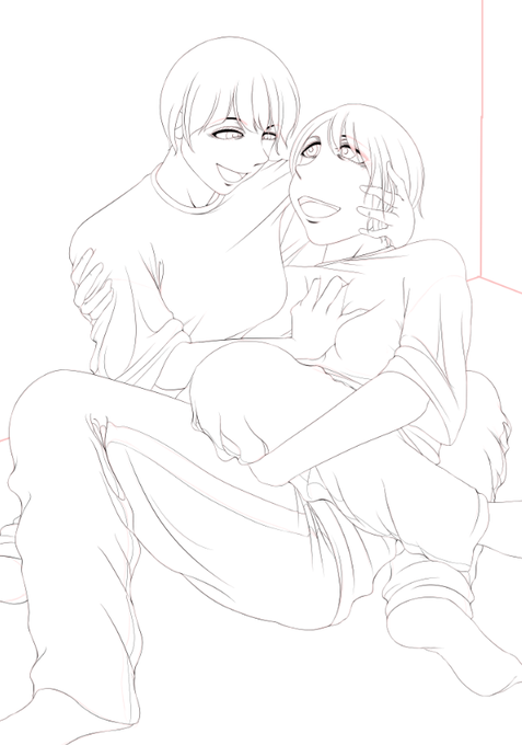 コイツに色を塗っていく。 