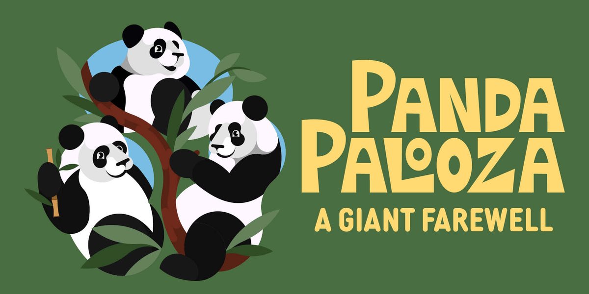 CORRECTION: Get ready to PAW-TAY! 🐾We’re throwing Panda Palooza: A Giant Farewell to cele-bear-ate our giant pandas, sponsored in part by @Boeing. Visit the Zoo between Sat. Sept. 23 & Sun. Oct. 1 for daily events and family friendly activities by entertainment partner @EventsDC