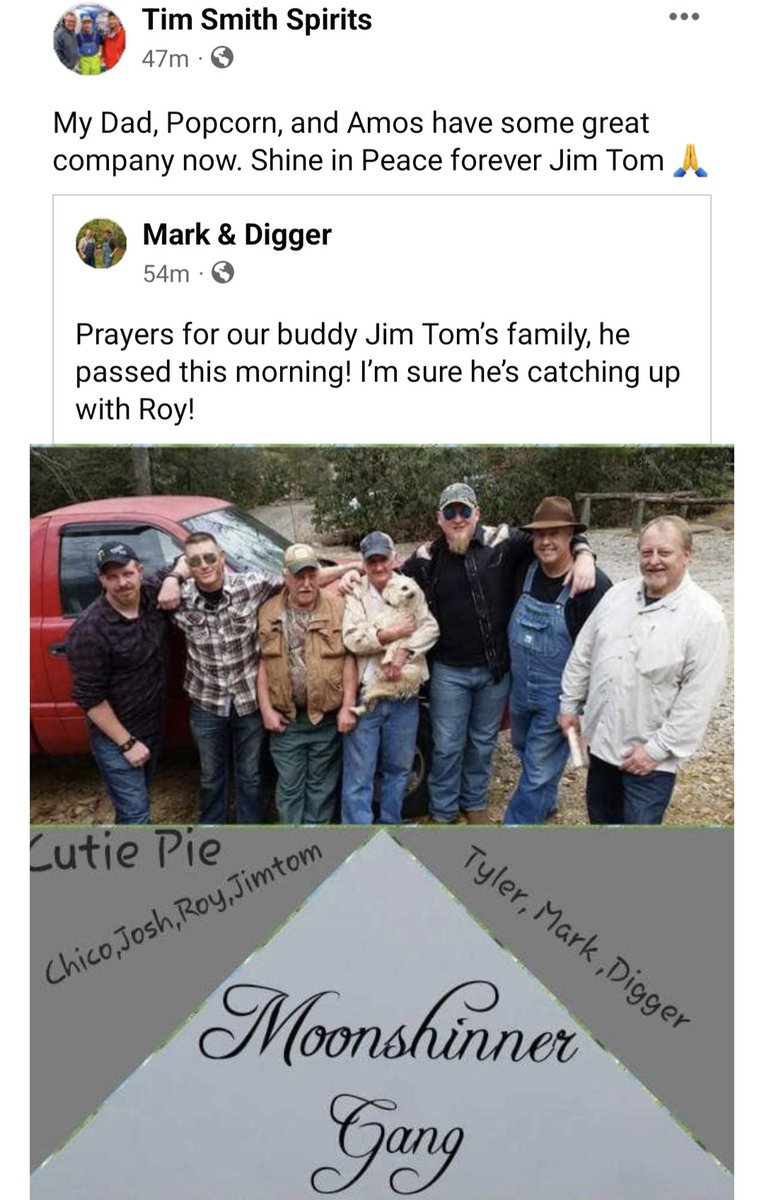 Moonshiner Tim Smith tweet media