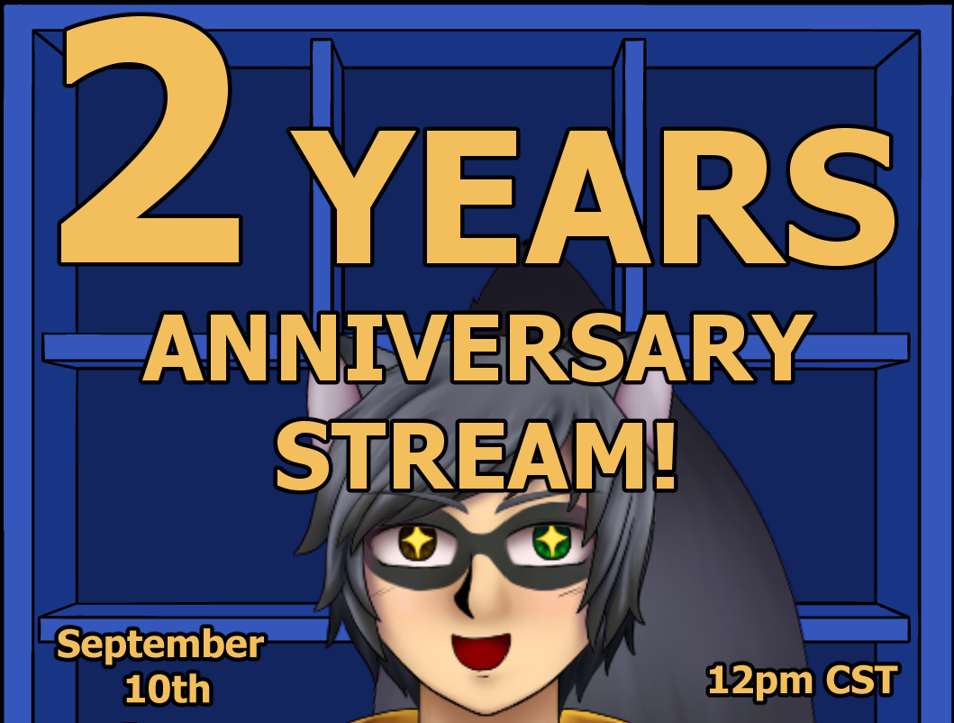 RaccoonTheDog's tweet photo. Heyo everyone!  On September 10th, I will be celebrating my 2 YEAR STREAM ANNIVERSARY!! 🥳

It'll be a 12hr stream starting at 12pm CST.  There'll be reveals, Special Guest Collabs, Community Gaming, &amp; more!  

I'm both super excited &amp; nervous, and I hope to see you all there! 🧡 https://t.co/1rwWspKvoS